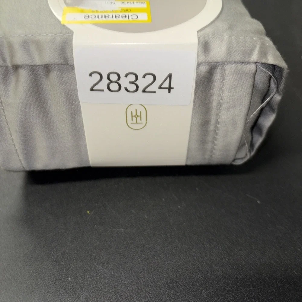 Full 400 Thread Count Performance Flat Sheet Gray - Threshold: Cotton 28324